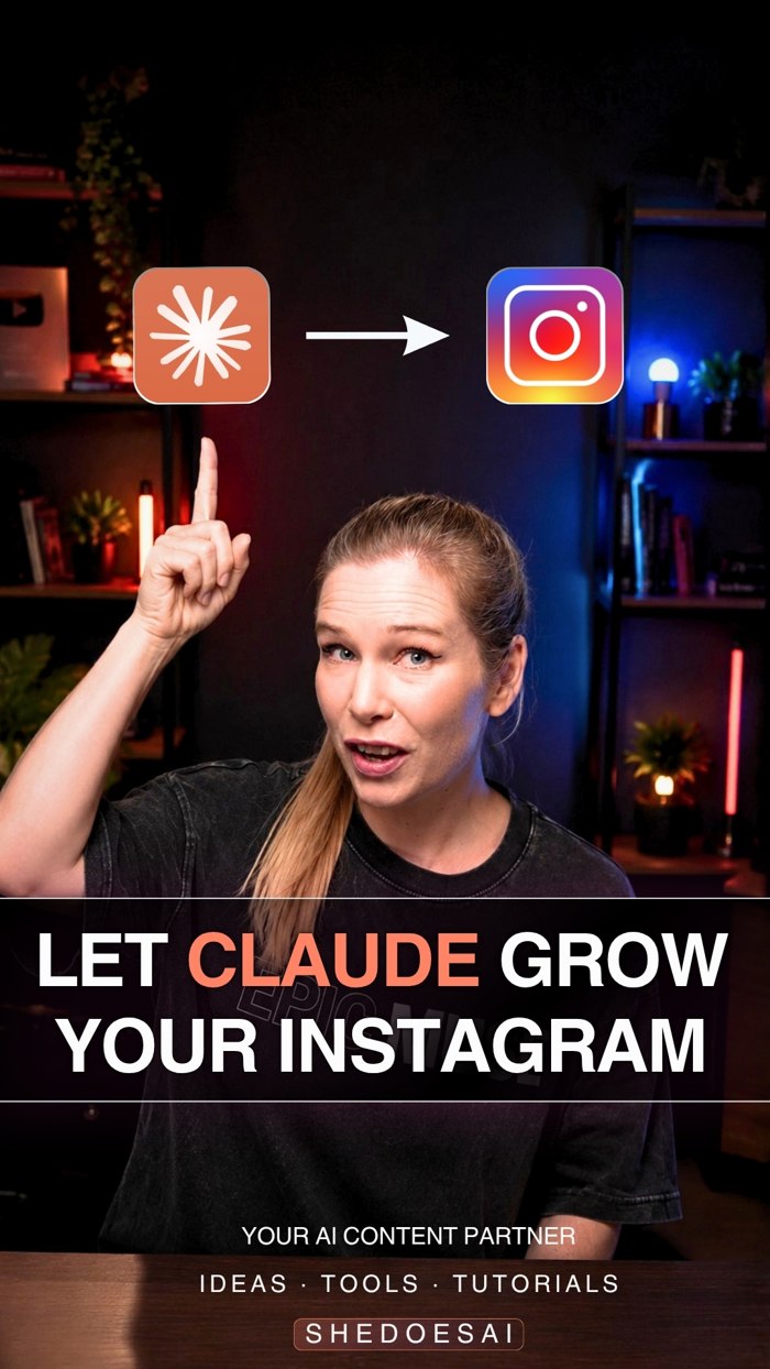Let Claude Grow Your Instagram thumbnail