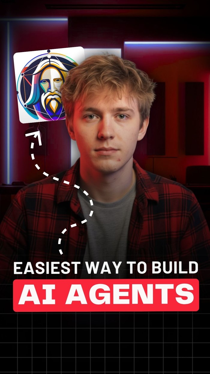 Easiest Way To Build AI Agents thumbnail